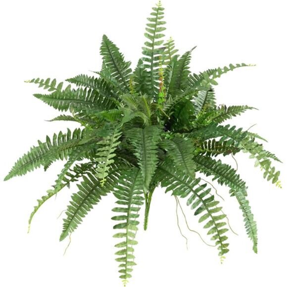 Nearly Natural 40IN Artificial Boston Fern Large Hanging Plant, Set of 2 - Picture 3 of 5